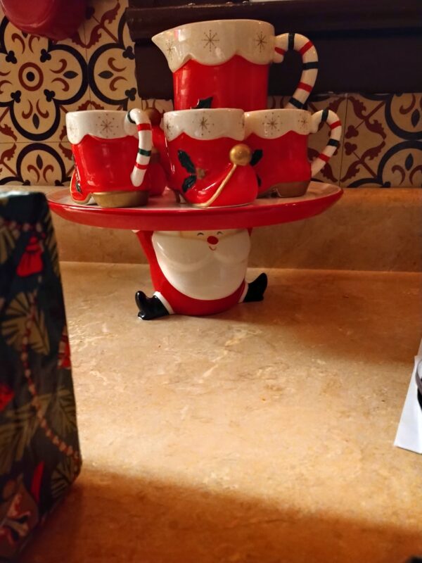 Santa Boot Hot Chocolate Set - Image 3